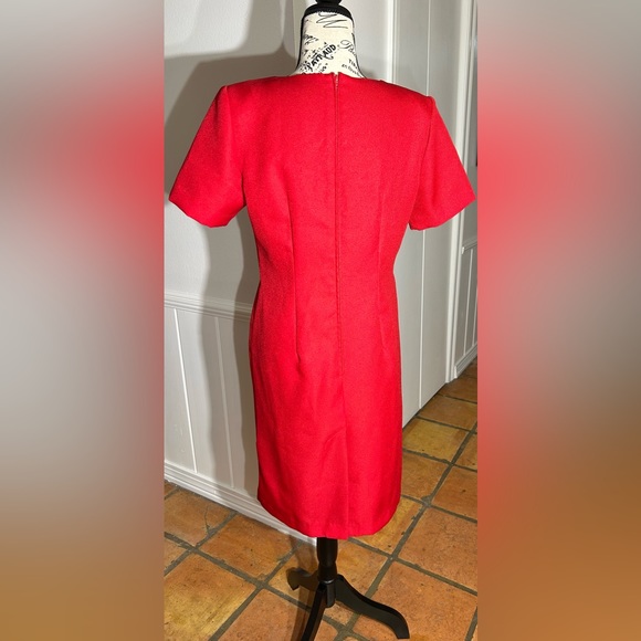 Two-Twenty Red Dress - Picture 2 of 4